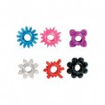 AMOLAR SILICONE SUPER SET 6 ANÉIS DE PÊNIS 14567